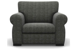 Heart of House Chloe Fabric Chair - Grey